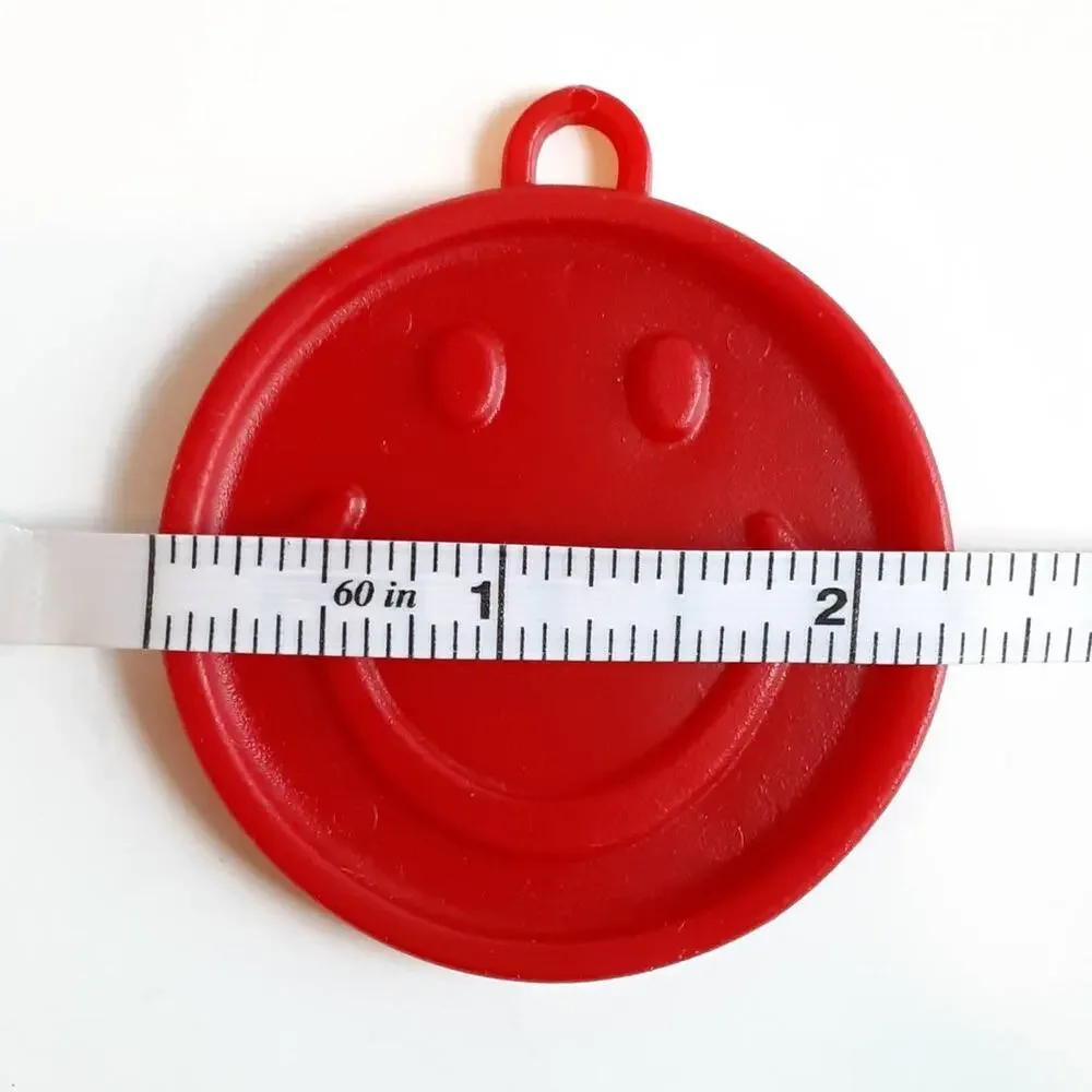 Vintage 90s Premium Balloon Accessories Happy Face Balloon Weights 5ct Multi